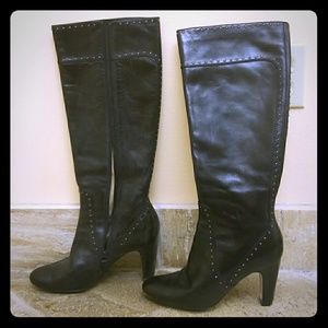 Studded Knee High boots